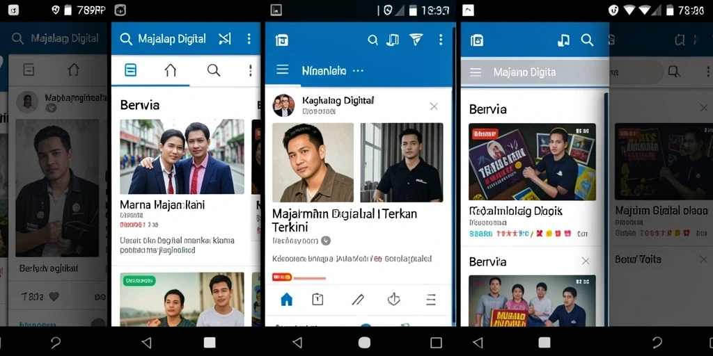 Tampilan antarmuka aplikasi 789RP yang modern dan menarik.