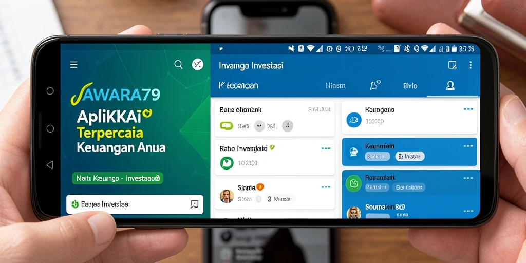 Antarmuka aplikasi JAWARA79 yang intuitif untuk investasi.