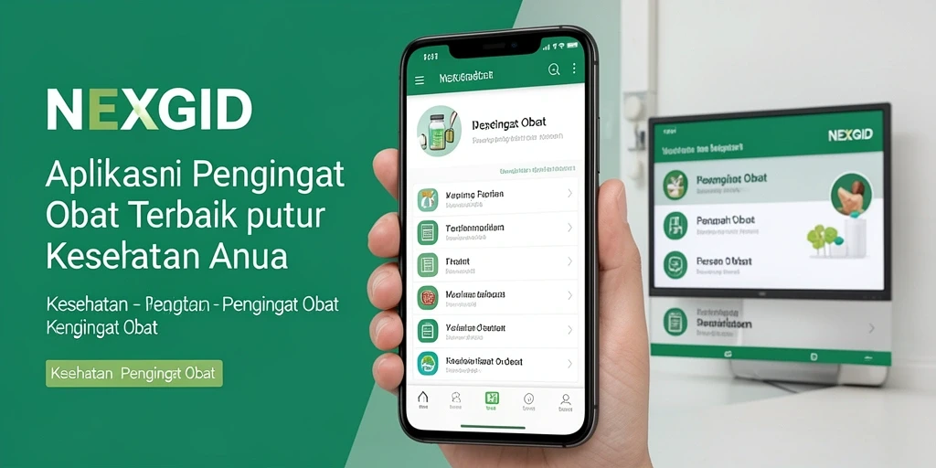 Tampilan antarmuka NEXGID yang sederhana dan fungsional.
